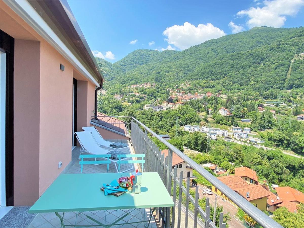 La Rondinella - Loft With Fantastic View On Lake Como Apartment Argegno Exterior photo